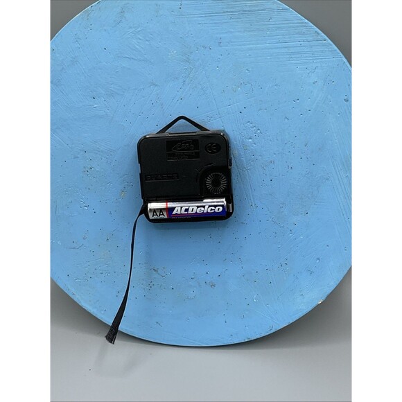 American Country Style. Resin Han Painted Laundry Room Clock.9.75” Diameter,Vtg - Picture 12 of 13